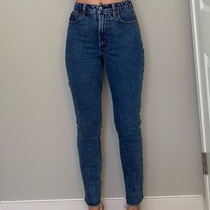 Abercrombie Curve Love high rise skinny jeans